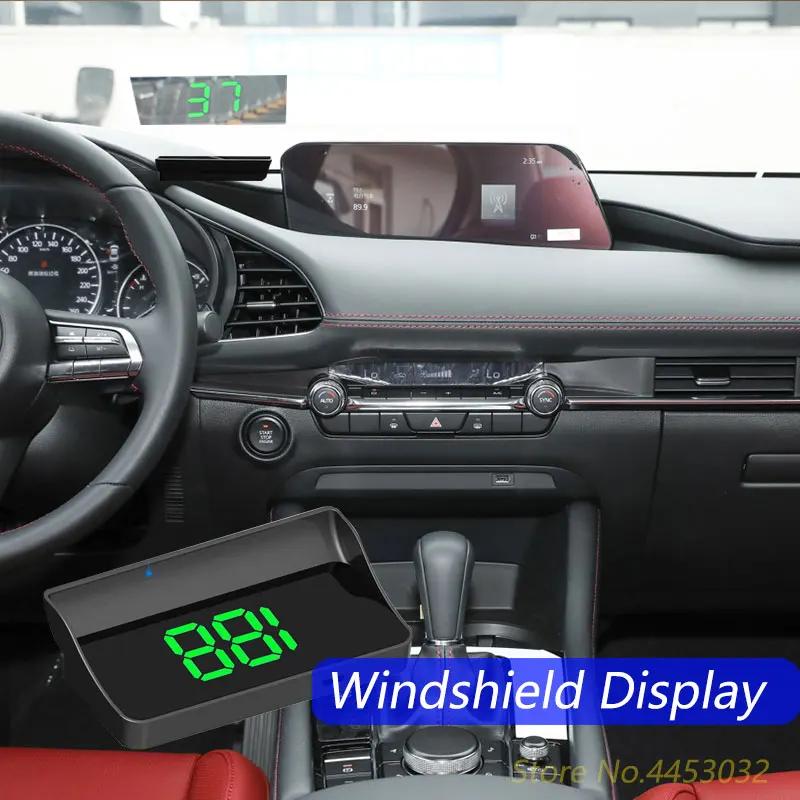 ڵ HUD  ,  5 3 2 MPV CX-9 CX-5 CX-8 Ƹ Ǽ  ÷ ӵ KMH MPH GPS ׼